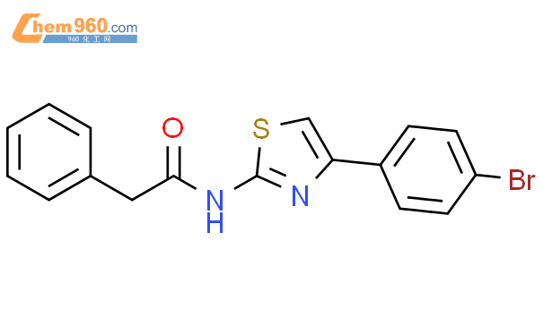 N-(4-(4-溴苯基)噻唑-2-基)-2-苯基乙酰胺