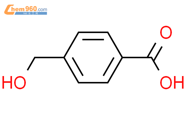 4-羟甲基苯甲酸结构式图片|3006-96-0结构式图片
