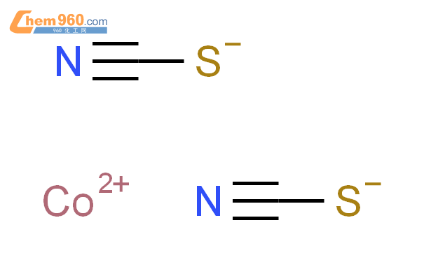 硫氰化钴结构式图片|3017-60-5结构式图片