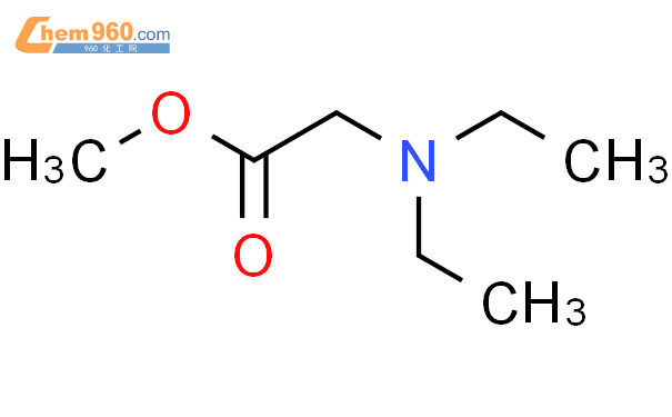 N,N-Diethylglycine Methyl Ester  N,N-二乙基甘氨酸甲酯结构式图片|30280-35-4结构式图片
