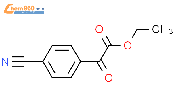 对氰基苯甲酰甲酸乙脂结构式图片|302912-31-8结构式图片