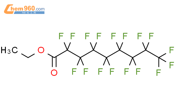 十七氟正壬酸乙酯结构式图片|30377-52-7结构式图片