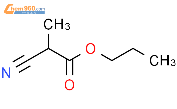 Propyl α-cyanopropionate