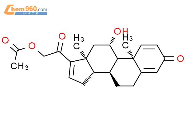 11β-羟基-孕甾-1,4,16-三烯-3,20-二酮-21-醋酸酯