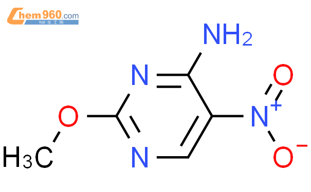 2-甲氧基-5-硝基-4-氨基嘧啶结构式图片|304646-29-5结构式图片