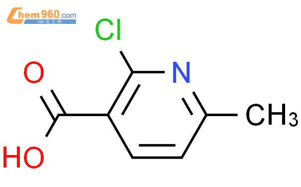 2-氯-6-甲基烟酸结构式图片|30529-70-5结构式图片