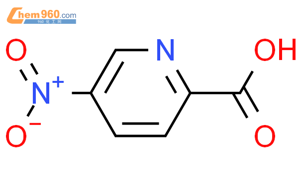 5-硝基-2-吡啶羧酸结构式图片|30651-24-2结构式图片