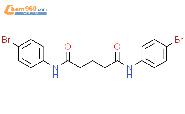 306746-10-1,Pentanediamide, N,N'-bis(4-bromophenyl)-化学式、结构式、分子式、mol ...