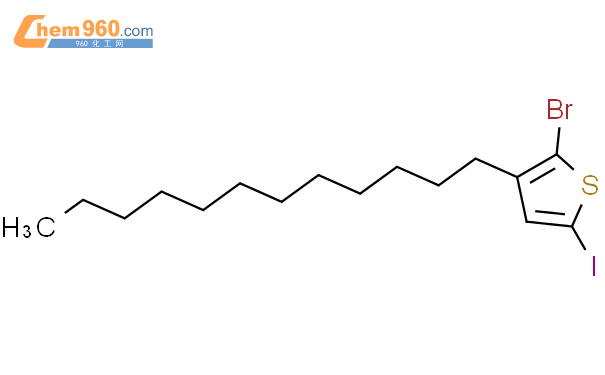 2-溴-3-十二烷基-5-碘噻吩 (含稳定剂铜屑)