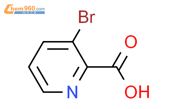 3-溴-2-吡啶羧酸结构式图片|30683-23-9结构式图片