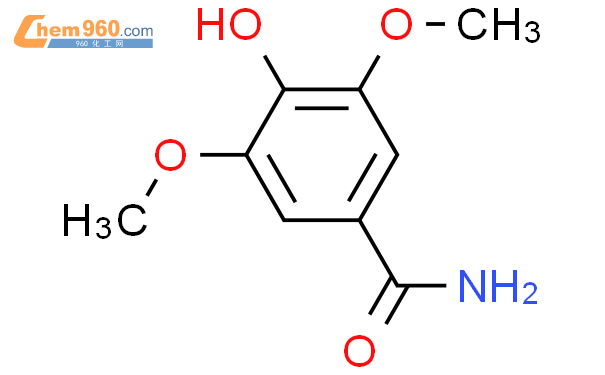 3,5-二甲氧基-4-羟基苯甲酰胺