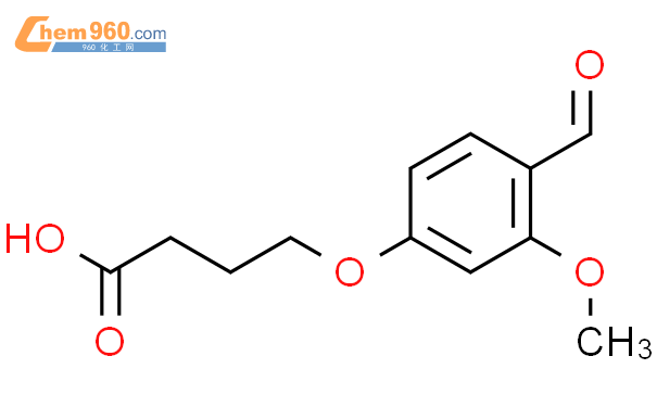 4-(4'-甲酰基-3'-甲氧基)苯氧基丁酸