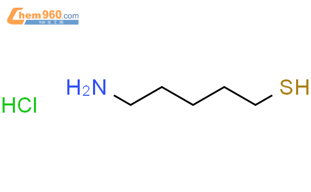 31110-78-8,5-aminopentane-1-thiol hydrochloride化学式、结构式、分子式、mol、smiles ...