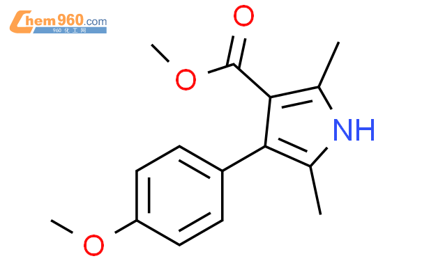 (9ci)-4-(4-甲氧基苯基)-2,5-二甲基-1H-吡咯-3-羧酸甲酯