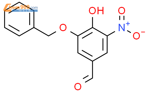 3-苄氧基-4-羟基-5-硝基-苯甲醛
