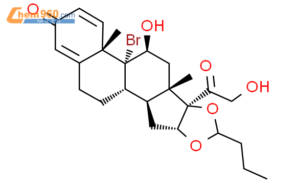 布地奈德结构式图片