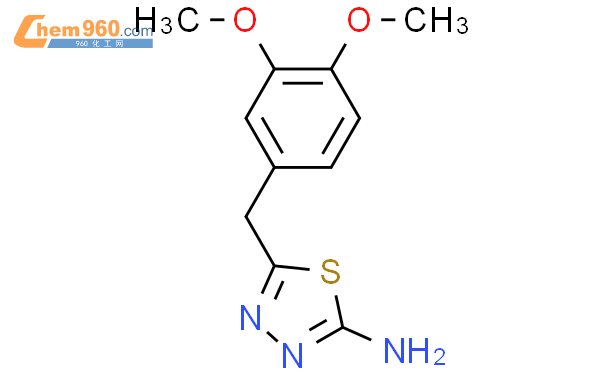 5-(3,4-二甲氧基苄基)-1,3,4-噻二唑-2-胺