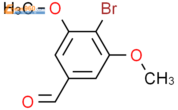 31558 40 44 溴 35 二甲氧基苯甲醛化学式、结构式、分子式、mol 960化工网 