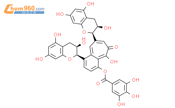 茶黄素-3-没食子酸酯 (TF-3-G)