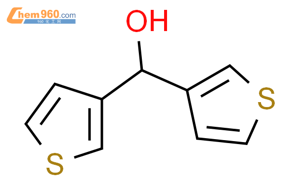 31936-92-2,3-Thiophenemethanol, a-3-thienyl-化学式、结构式、分子式、mol、smiles – 960化工网