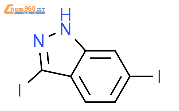3,6-二碘-1H-吲唑结构式图片|319472-78-1结构式图片