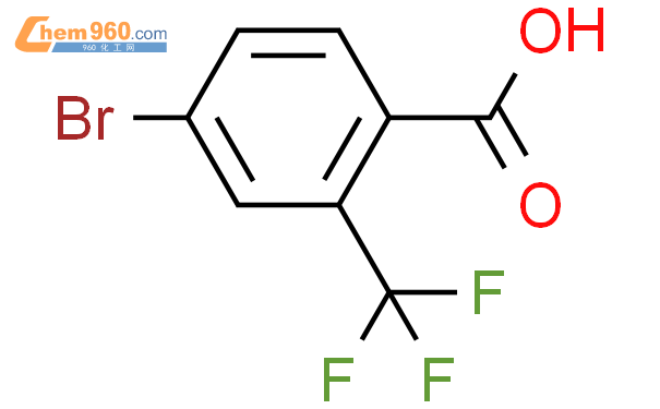 4-溴-2-三氟甲基苯甲酸结构式图片|320-31-0结构式图片