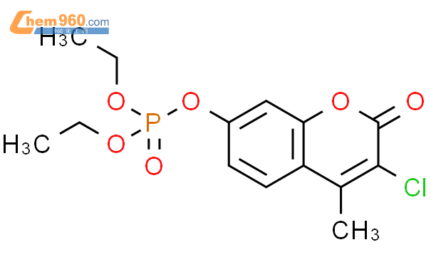 Phosphoric acid,3-chloro-4-methyl-2-oxo-2H-1-benzopyran-7-yl diethyl ester