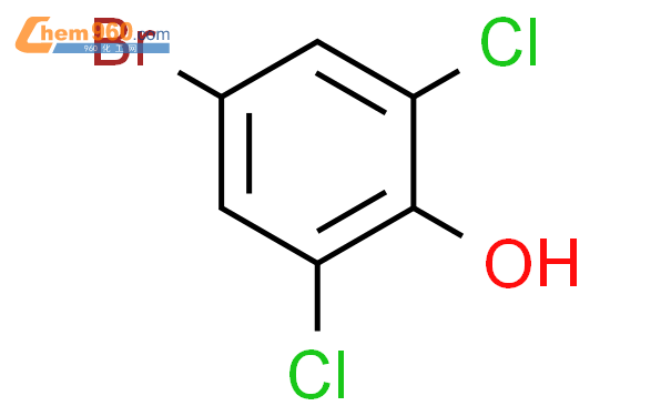4-溴-2,6-二氯酚结构式图片|3217-15-0结构式图片