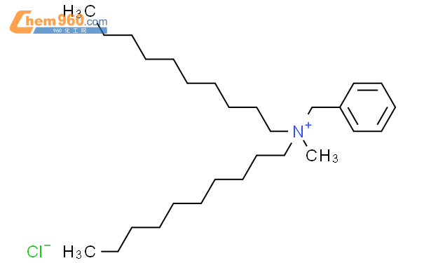 苄基十二基甲基氯化銨結構式圖片|32426-10-1結構式圖片