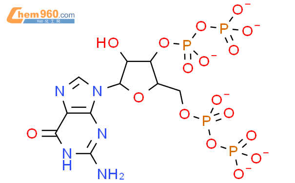 [[(2R,3S,4R,5R)-5-(2-amino-6-oxo-1H-purin-9-yl)-4-hydroxy-2-[(oxi do-phosphonatooxy-phosphoryl)oxymethyl]tetrahydrofuran-3-yl]oxy-o xido-phosphoryl] phosphate