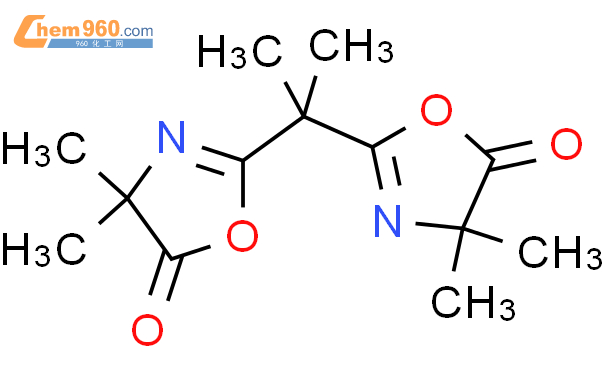 2-[2-(4,4-dimethyl-5-oxo-1,3-oxazol-2-yl)propan-2-yl]-4,4-dimethyl-1,3-oxazol-5-one