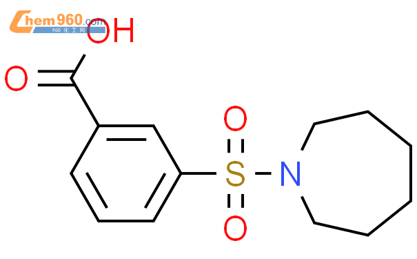 3-(氮杂环庚烷-1-基磺酰基)苯甲酸