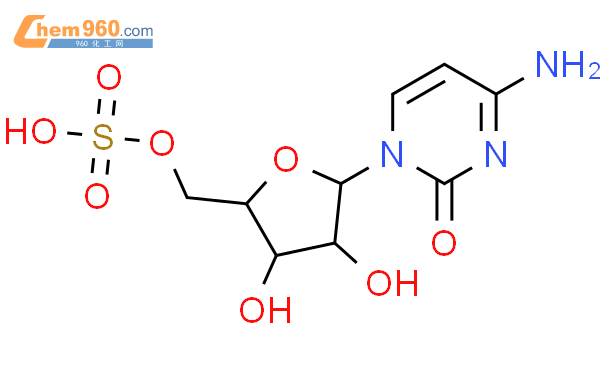 cytidine sulfate 胞苷硫酸鹽;硫酸胞啶;胞啶硫酸鹽;胞嘧啶核苷硫酸