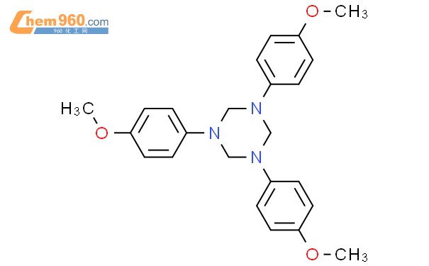 1,3,5-三(4-甲氧基苯基)-1,3,5-三嗪烷