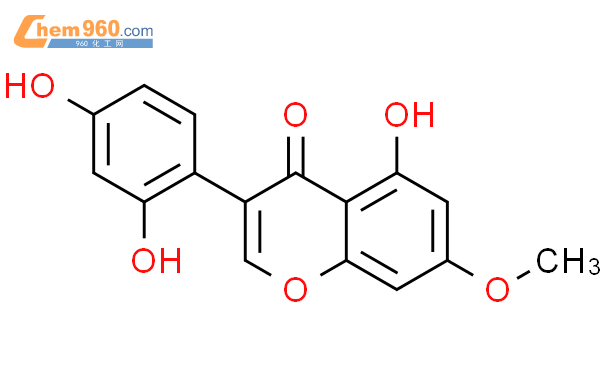 木豆异黄酮/2',4',5-三羟基-7-甲氧基异黄酮