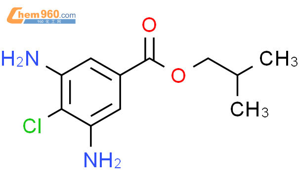 4-氯-3,5-二氨基苯甲酸异丁酯