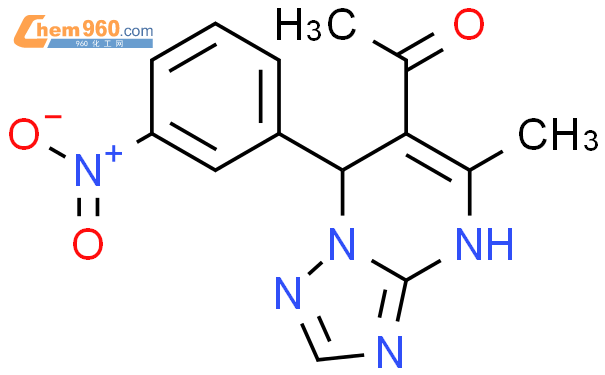 329795 96 2 1 5 Methyl 7 3 Nitrophenyl 4 7 Dihydro 1 2 4 Triazolo 1 5 A Pyrimidin 6 Yl