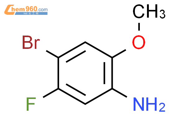 4-溴-5-氟-2-甲氧基苯胺结构式图片|330794-03-1结构式图片