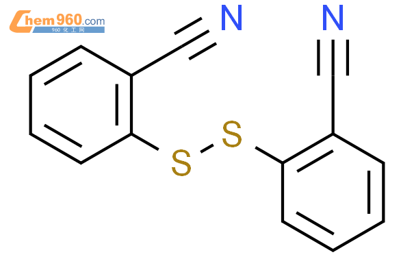 双(2-氰基苯基)二硫醚结构式图片|33174-74-2结构式图片