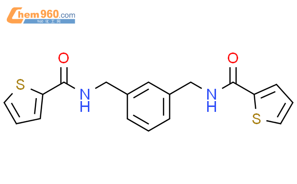 N,N'-(1,3-亚苯基二(亚甲基))二(噻吩-2-甲酰胺)