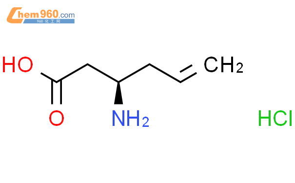 (R)-3-氨基-5-己烯酸盐酸盐结构式图片|332064-79-6结构式图片