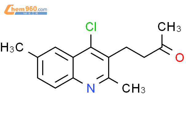 4-(4-Chloro-2,6-dimethylquinolin-3-yl)butan-2-one