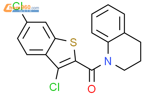 332156 29 3 3 6 Dichloro Benzo[b]thiophen 2 Yl 3 4 Dihydro 2h Quinolin 1 Yl Methano Necas号