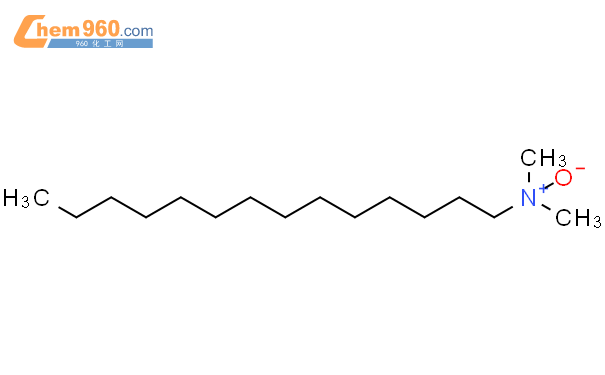 十四烷基二甲基氧化胺结构式图片