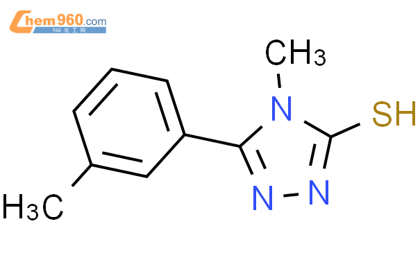 4-甲基-5-(3-甲基苯基)-4H-1,2,4-三唑-3-硫醇