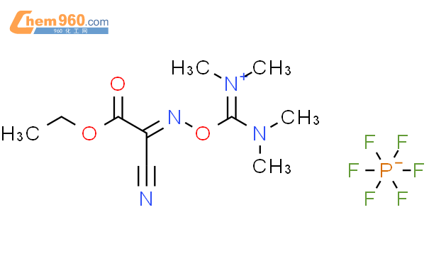 O-(乙氧基羰基)氰基甲胺-N,N,N,N-四甲基硫脲六氟磷酸盐结构式图片|333717-40-1结构式图片