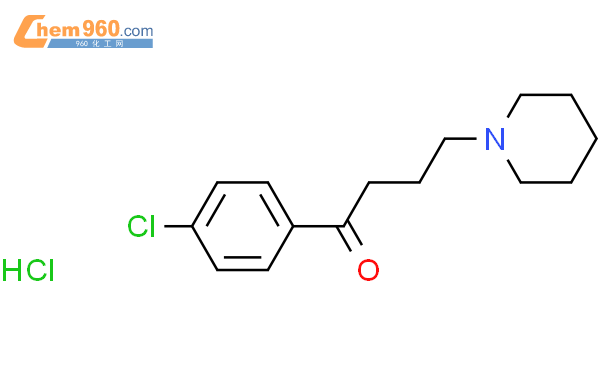 1-(4-chlorophenyl)-4-piperidin-1-ylbutan-1-one,hydrochloride