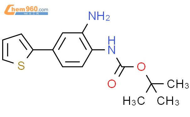 (2-氨基-4-(噻吩-2-基)苯基)氨基甲酸叔丁酯