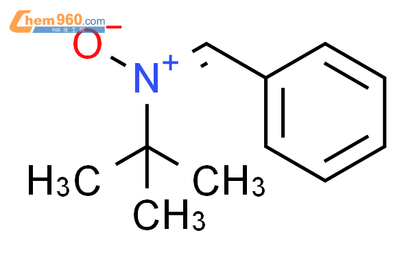 N-叔丁基-α-苯基硝酮结构式图片|3376-24-7结构式图片
