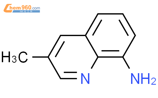 3-甲基-8-喹啉胺结构式图片|3393-71-3结构式图片